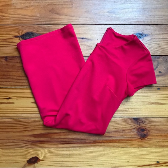 Talbots Red Sheath Dress, EUC, 4P - Picture 15 of 15